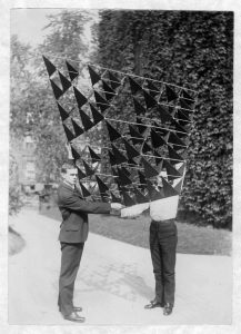 Alexander Graham-Bell's 64-cell tetrahedral kite.